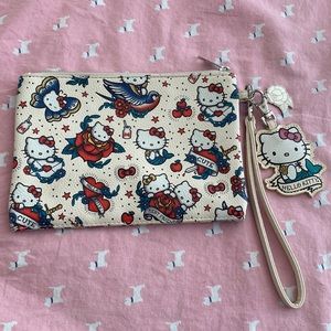 Hello Kitty Loungefly Wristlet Tattoo